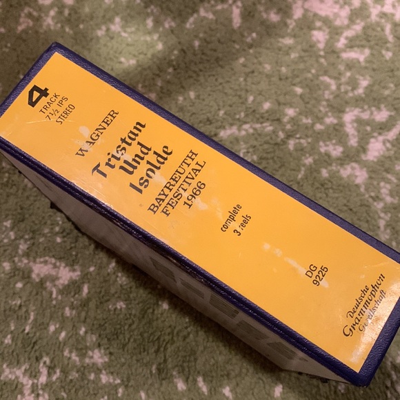 Wagner’s Tristan & Isolde Opera, Bayreuth Festival 1966, 4 track reel to reel - Picture 3 of 6